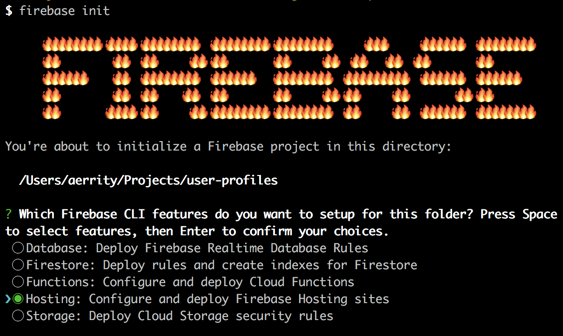 Selecting hosting